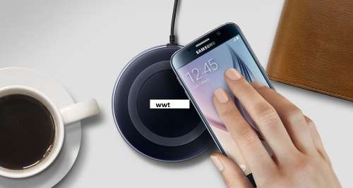 Wireless charger pad for Samsung phones