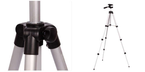Tripod Aluminum With 3-Way Universal Digital Camera Tripod