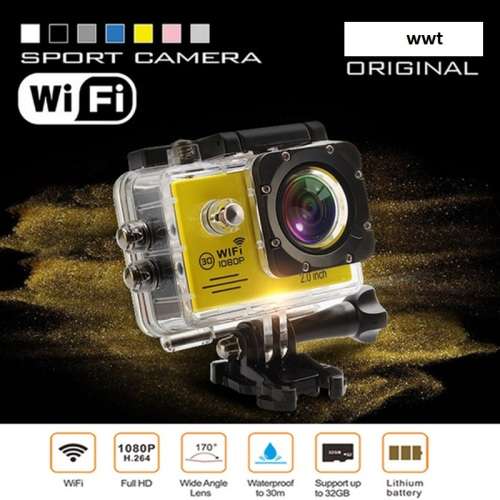 NEW ARRIVAL - HIGH QUALITY 1080P Wifi H D M I Action Sports DV Camera Camcorder Waterproof Vide