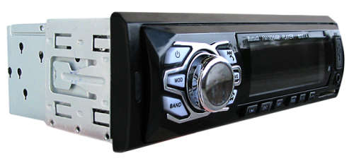 Car Stereo MP3 Player Bluetooth AUX IN SD MMC Card Reader  Clock USB LCD REMOTE