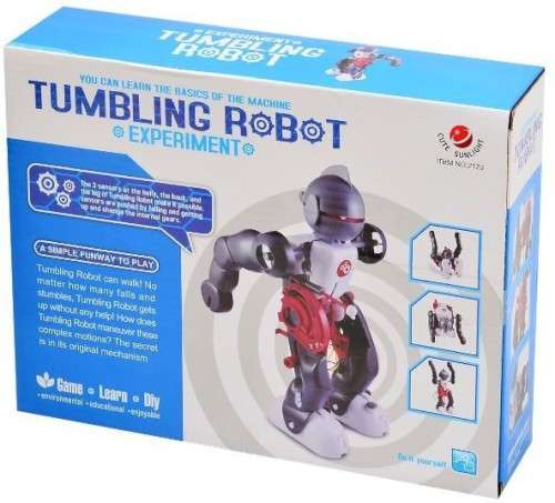 Tumbling Robot Science Kit / DIY Robot Toy Experiment Kit & Science Guide,DIY assembling blocks educ
