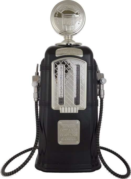 Cool New Bar Butler Gas Pump Liquor Dispenser Silver finish