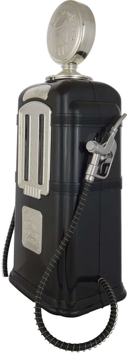 Cool New Bar Butler Gas Pump Liquor Dispenser Silver finish