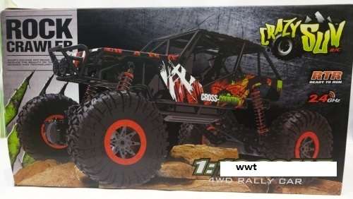 MONSTER RC ROCK CRAWLER 1:12 IN SIZE 2.4GHZ 4 WD RALLY TRUCK