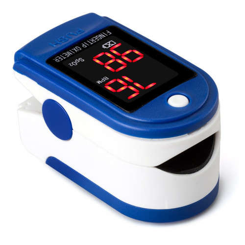 Spo2 BPM Finger Pulse LED Oximeter Rubbercase OLED Oxygen Monitor Best Gift