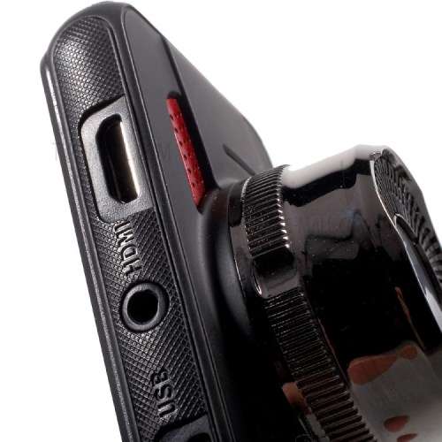 HIGH QUALITY 3.0-inch Full HD 1080P Car Video Recorder Car DVR Support Loop Recording - Black + Red