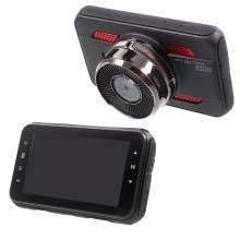 HIGH QUALITY 3.0-inch Full HD 1080P Car Video Recorder Car DVR Support Loop Recording - Black + Red