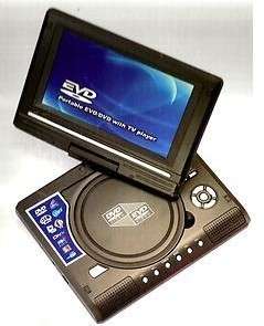 7.8 INCH LCD PORTABLE EVD / DVD /WITH TV PLAYER/3D/CARD/READER/USB GAME.