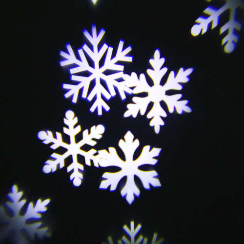 Outdoor Lawn Light 4W Garden Led lights 6 LEDs Waterproof IP65 Snowflake Light Projector Garden Deco