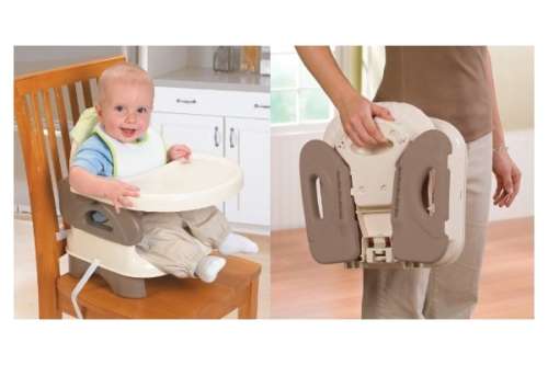 Mastela Fold Up Portable Booster Seat - GROWS WITH YOUR CHILD!
