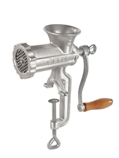 Heavy Duty Hand Operated Manual Kitchen Meat Mincer Beef Grinder Sausage Clamp