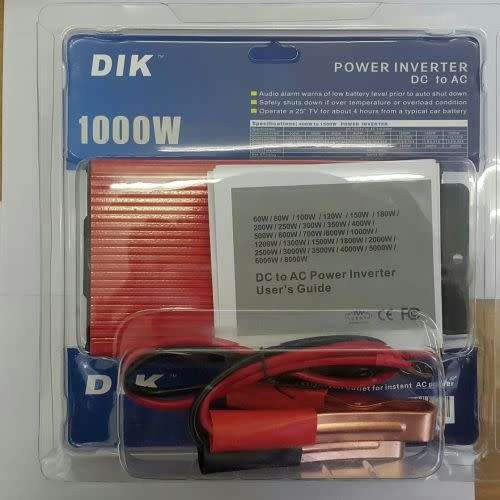 HIGH QUALITY 1000W DIK INVERTER | 12V DC TO 220V AC INVERTER | MODIFIED SINE WAVE