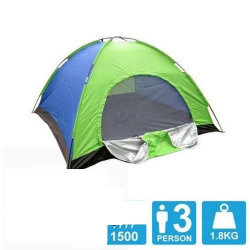 3 person Outdoor Hiking Camping Travel Tent Easy to Set Up