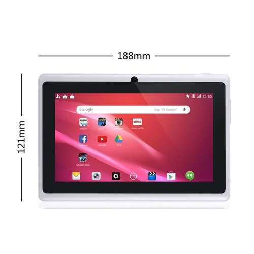 7 Inch 8 GB Touchscreen Tablet PC Android Quad-core Dual Cameras Supported WIFI and Bluetoo... - 8GB