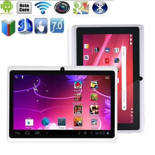 7 Inch 8 GB Touchscreen Tablet PC Android Quad-core Dual Cameras Supported WIFI and Bluetoo... - 8GB