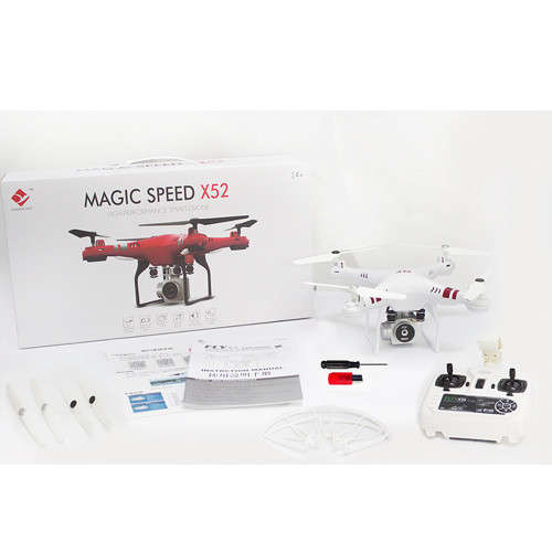 Four Wings Photography Model Aircraft 2.4G Altitude Hold HD Camera Quadcopter RC Drone 2MP WiFi FPV