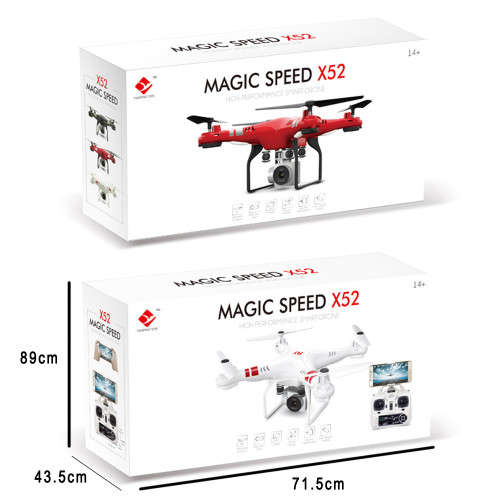 Four Wings Photography Model Aircraft 2.4G Altitude Hold HD Camera Quadcopter RC Drone 2MP WiFi FPV