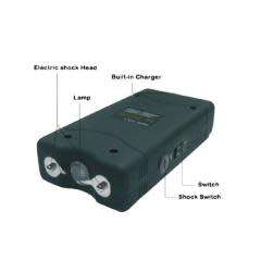 Mini Electric Shock Batons Stun Gun 5000k volt Rechargeable LED Flashlight