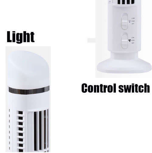 New Mini Portable USB Cooling Air Conditioner Purifier Tower light