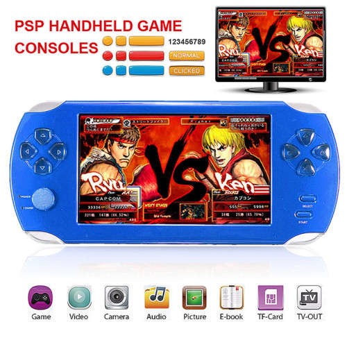 5.0 inch rechargeable 8G Handheld Video Game Console MP4/MP5 Player Camera