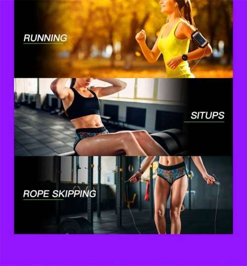 Bluetooth Fitness Bracelet - Monitor Heart Rate, Blood Pressure, Blood Oxygen, Calorie, Distance