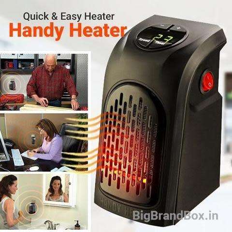 Handy Heater - The Wall-Outlet Space Heater