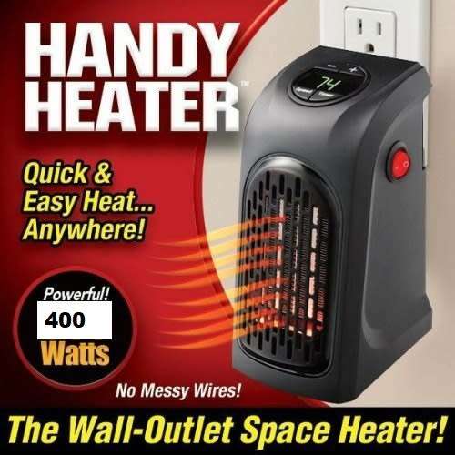 Handy Heater - The Wall-Outlet Space Heater