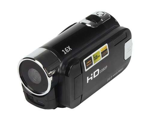 Full HD 1080P Video Camera Professional Digital Camcorder 2.7 Inches 16MP High Definition ABS FHD DV