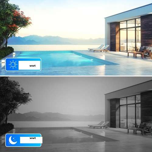 Outdoor Surveillance Camera - Wi-Fi - IR Night Vision - Water Resistant - 2 Way Audio - Full HD