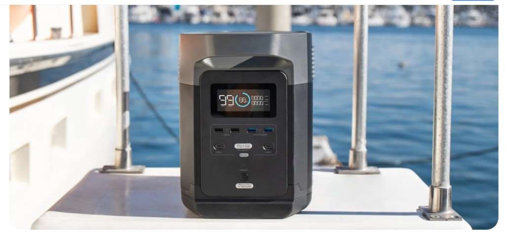 ECOFLOW DELTA PORTABLE POWER STATION