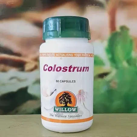 WILLOW COLOSTRUM  250MG 50CAPS