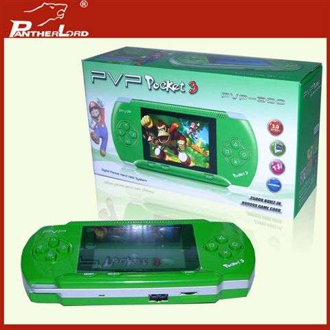 ****BRAND NEW PVP*** Pocket Hand Held Game Console with a 999999 Game Card