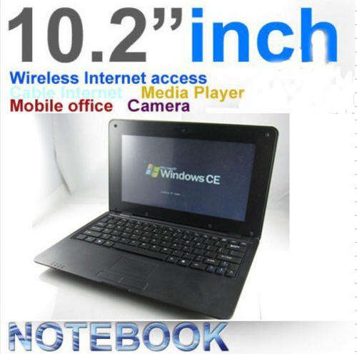 ULTRA THIN, SUPER LIGHT, LATEST 2011 10.2'NOTEBOOK WITH WIFI, CAMERA