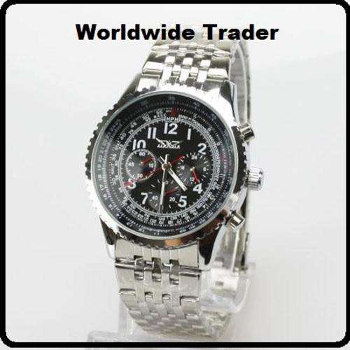 ***Mens Automatic Mechanical Skull Watches Stainless Steel***