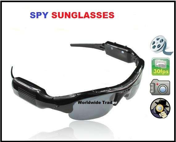 ***Sunglass Spy Digital Video Recorder Camera FREE 2GB card 720  X 480  30 FPS High resolution***