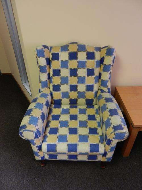 WING BACK ARM CHAIR - VISITORS CHAIR