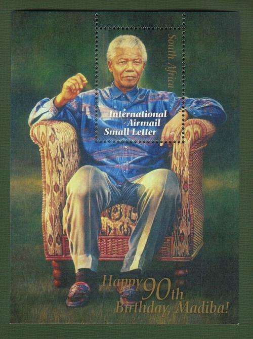 2008 Nelson Mandela 90TH BIRTHDAY STAMP