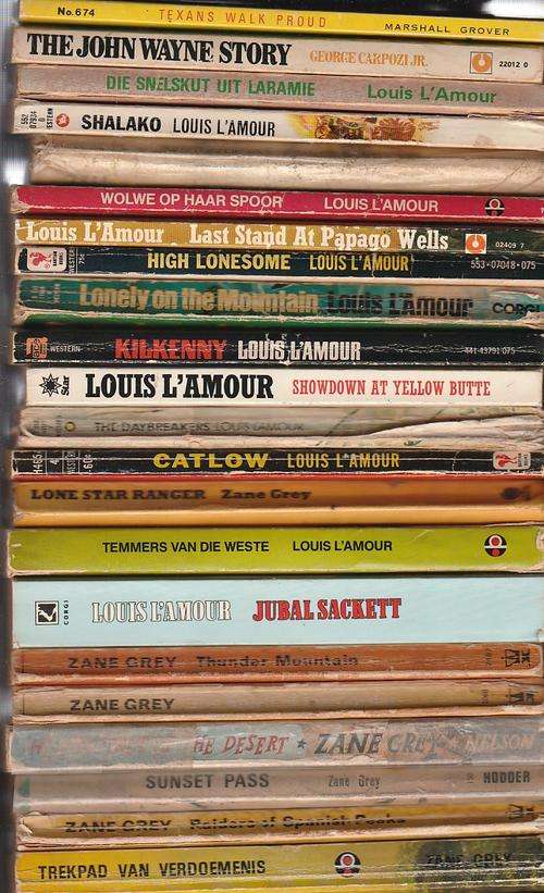 !! LOUIS L'AMOUR & ZANE GREY - COMBO MIX !!