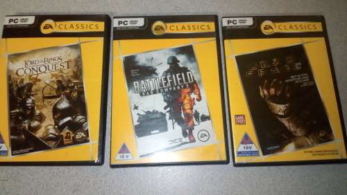 The Lord of the Rings Conquest / Dead Space / Battlefield bad company 2