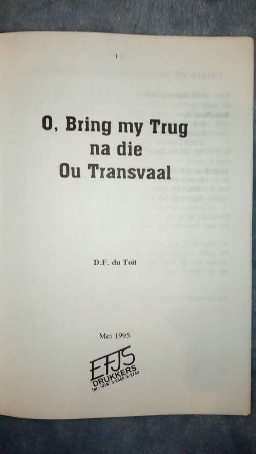 DIE HELD VAN SPIOENKOP /  O BRING MY TERUG NA DIE OU TRANSVAAL /  IN SEARCH OF SOUTH AFRICA & MORE