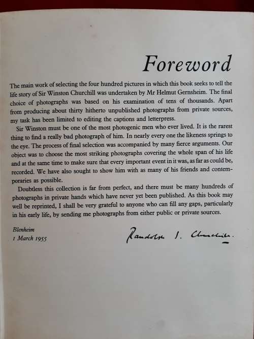 CHURCHILL  His Life in Photographs