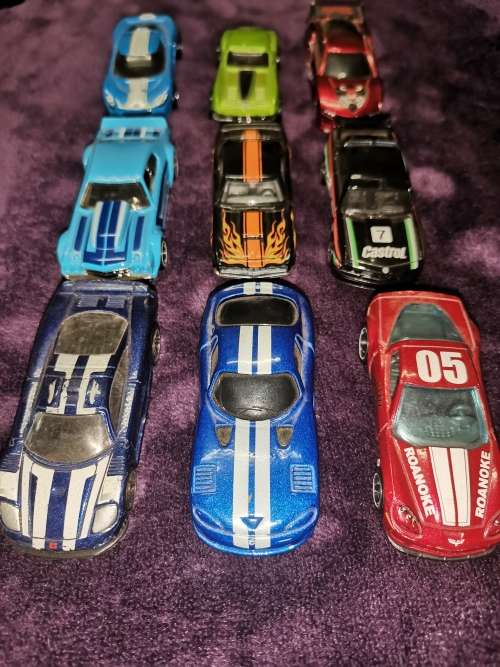 74 Die-cast models in Mattel, Maisto, Majorette