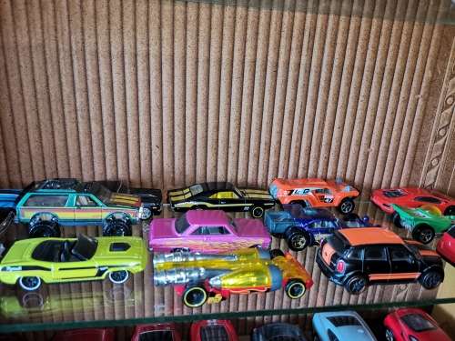 74 Die-cast models in Mattel, Maisto, Majorette