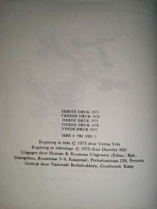 Liewe Heksie Vang Vis. 1973 - Verna Vels