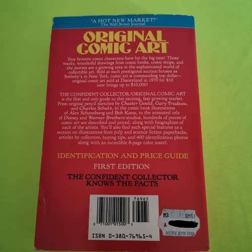ORIGINAL COMIC ART ( IDENTIFICATION AND PRICE GUIDE )