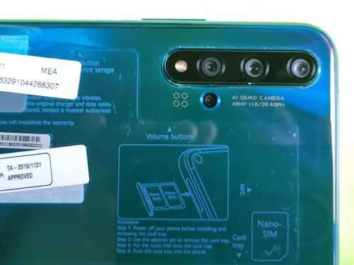 Huawei Nova 5T  (128GB, Dual Sim, Crush Blue )