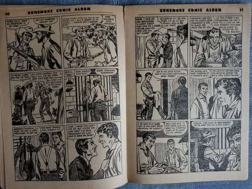 GUNSMOKE  +  CHEYENNE COMIC ALBUM