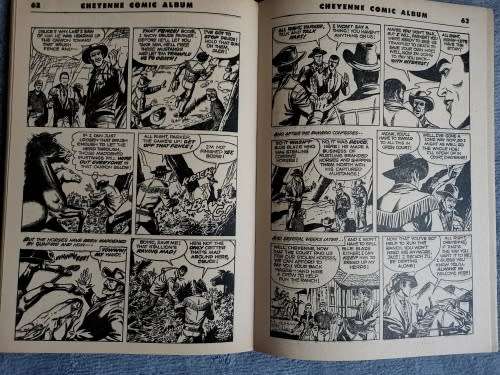 GUNSMOKE  +  CHEYENNE COMIC ALBUM