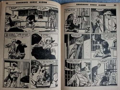 GUNSMOKE  +  CHEYENNE COMIC ALBUM