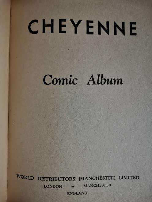 GUNSMOKE  +  CHEYENNE COMIC ALBUM